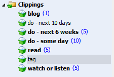 'Clippings Folders'